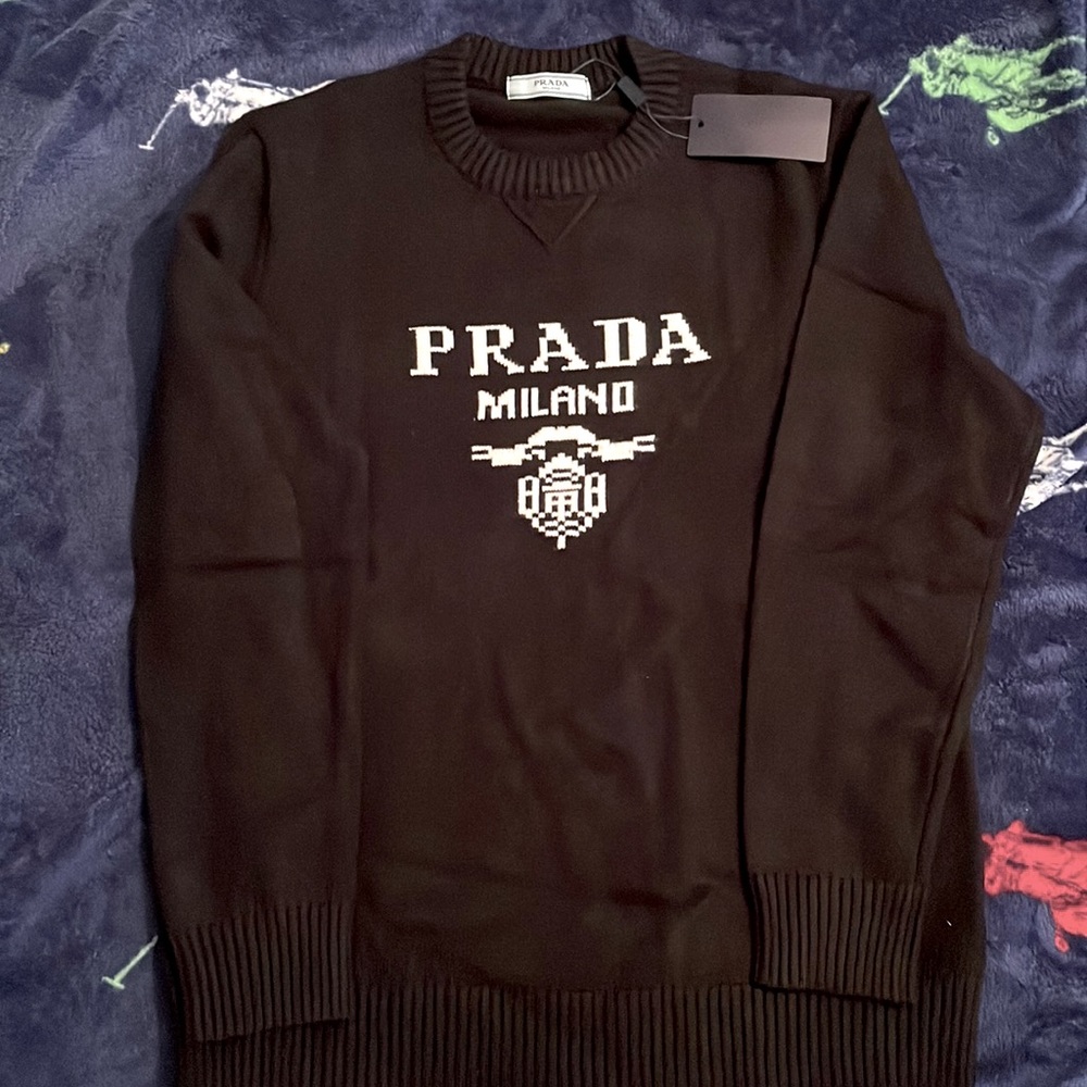 Black Prada sweater